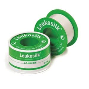 Leukosilk hechtpleister - 5 m x 2,5 cm