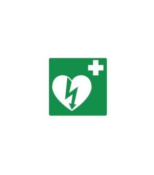 AED-symbool - ilcor - Bordje Polypropyleen (PP)