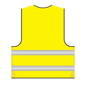Veiligheidshesje, 2 reflecterende strepen