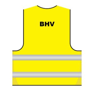 Veiligheidshesje "BHV", 2 reflecterende strepen