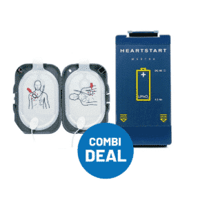 Combideal Philips FRX AED elektroden + batterij