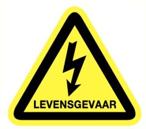 Hoogspanning levensgevaar