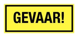 Gevaar!