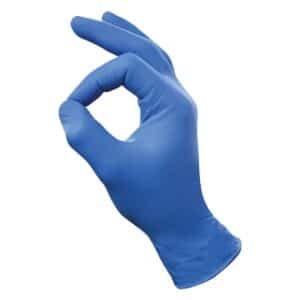 Gants de protection nitrile non poudrés - 200 pièces