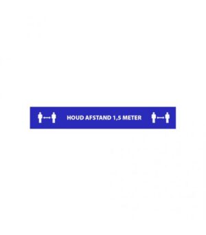 Vloersticker 'Houd afstand 1,5 meter'