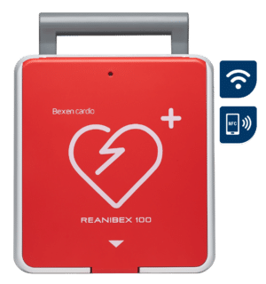 Reanibex 100 Semi-automatische AED met Wifi