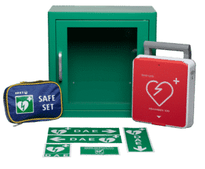 AED-pakket - Reanibex 100 semi-automatische AED en ARKY binnenkast