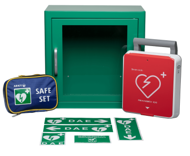Bexen Reanibex 100, ARKY indoor cabinet green, safeset, sticker