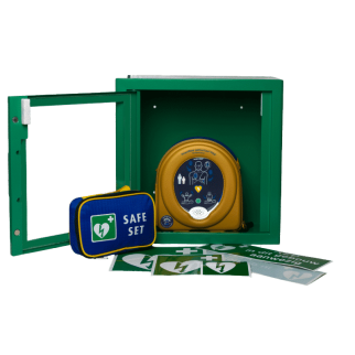 Binnenkast-met-AED-geel-en-stickers